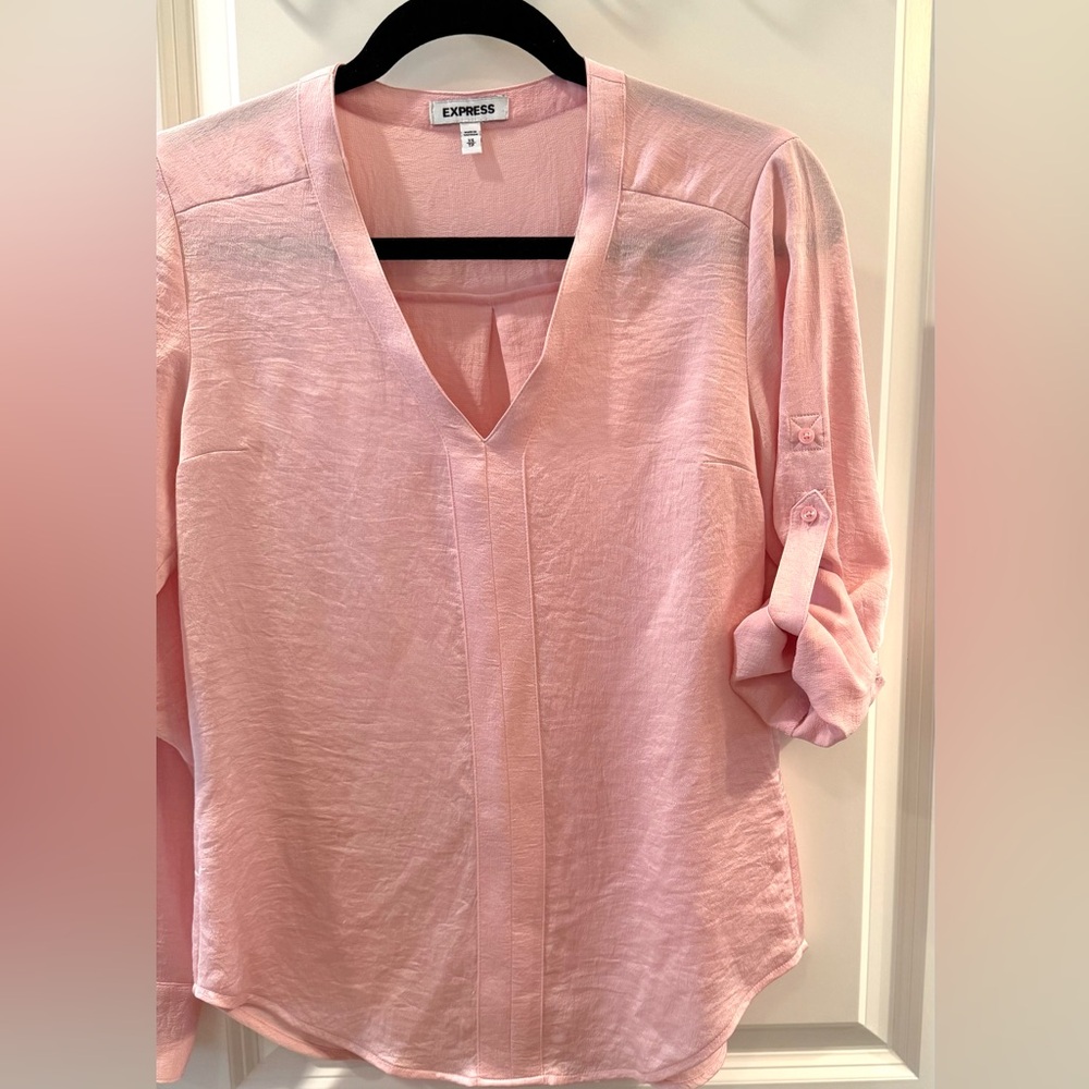 EXPRESS Pink Blouse - Picture 3 of 6